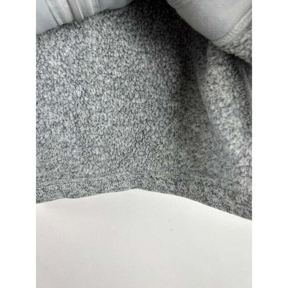 The North Face Women's Medium Crescent Knit Fleece Full Zip Jacket Heather Gray - Picture 8 of 12